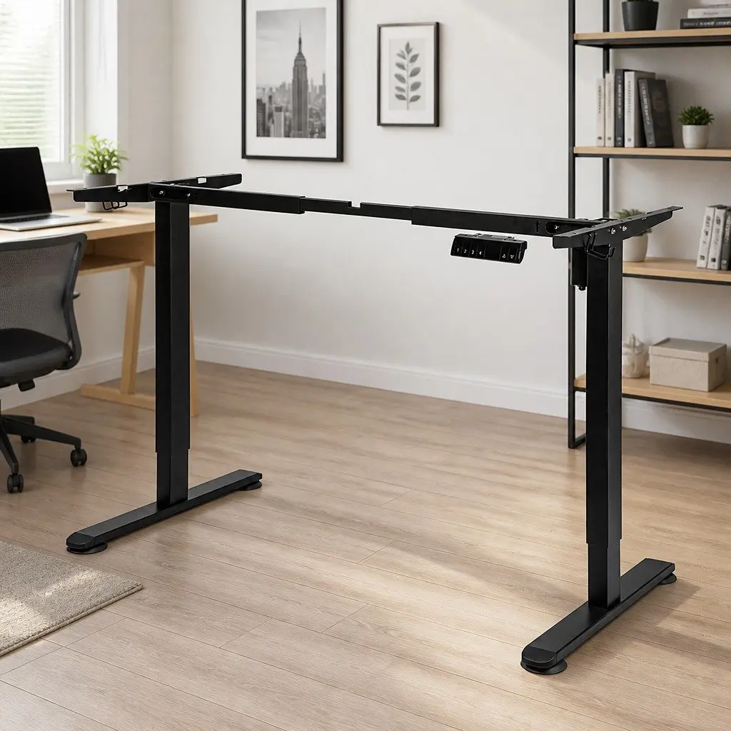 Electric Desk Frame with Easy Assembly