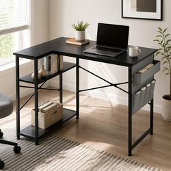 Reliable L-Shaped Gaming Desk with Great Value