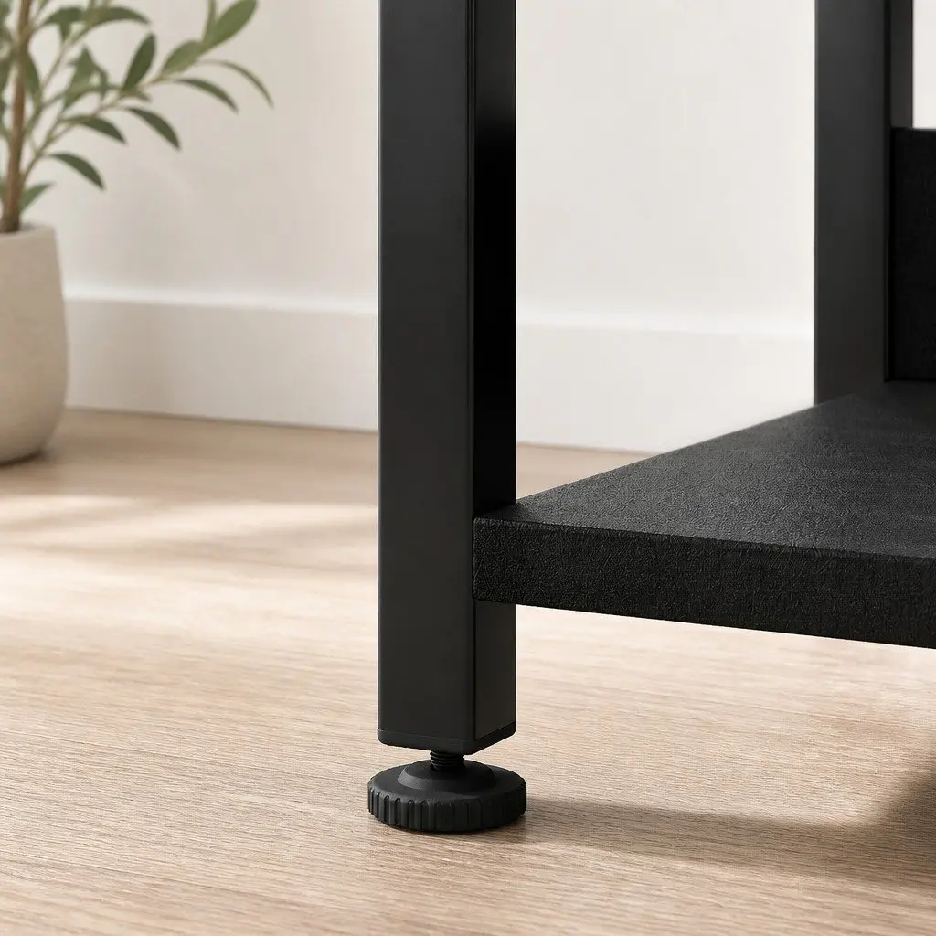 Gaming Desk Computer Table 140cm Workspace Black
