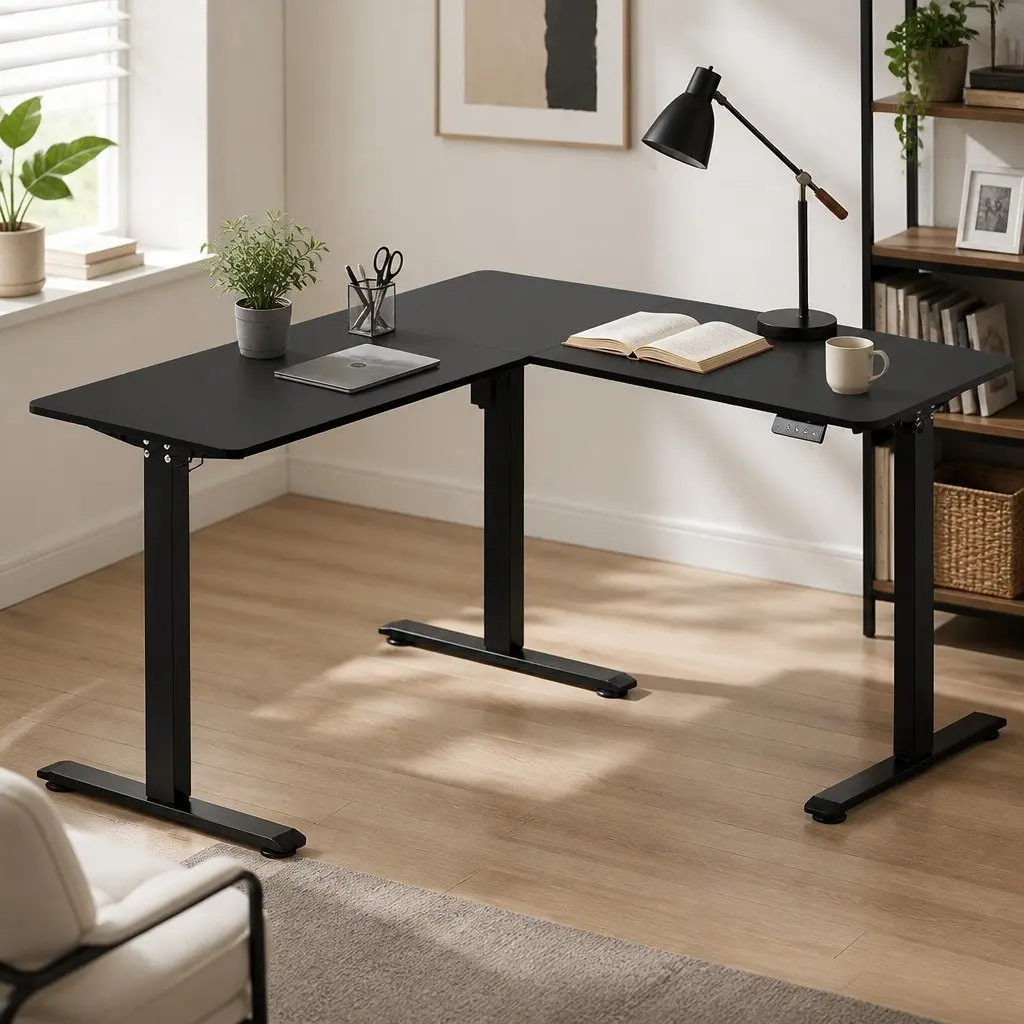 Electric Standing Desk Adjustable Height Sit Stand Office Home Motorised Table