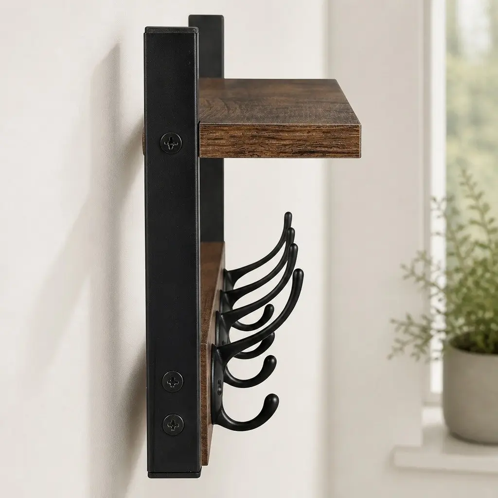 Wall Coat Rack Set