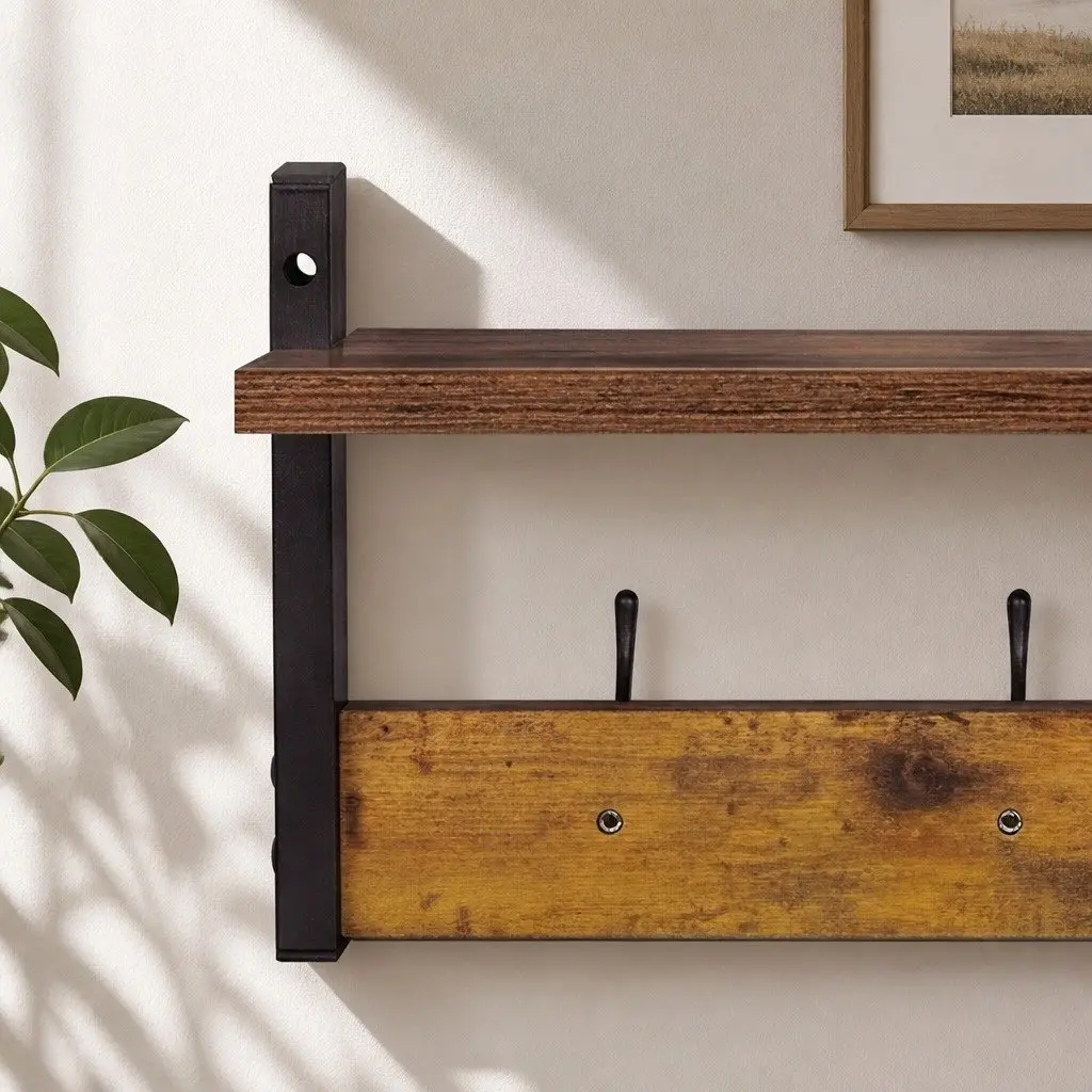 Wall Coat Rack Set