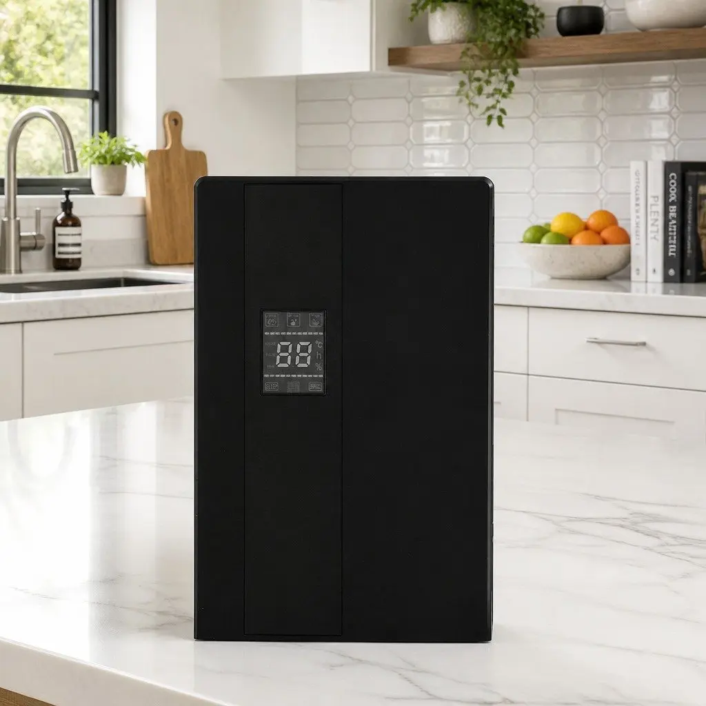 Dehumidifier Air Purifier 2L Black Quiet Remote Control