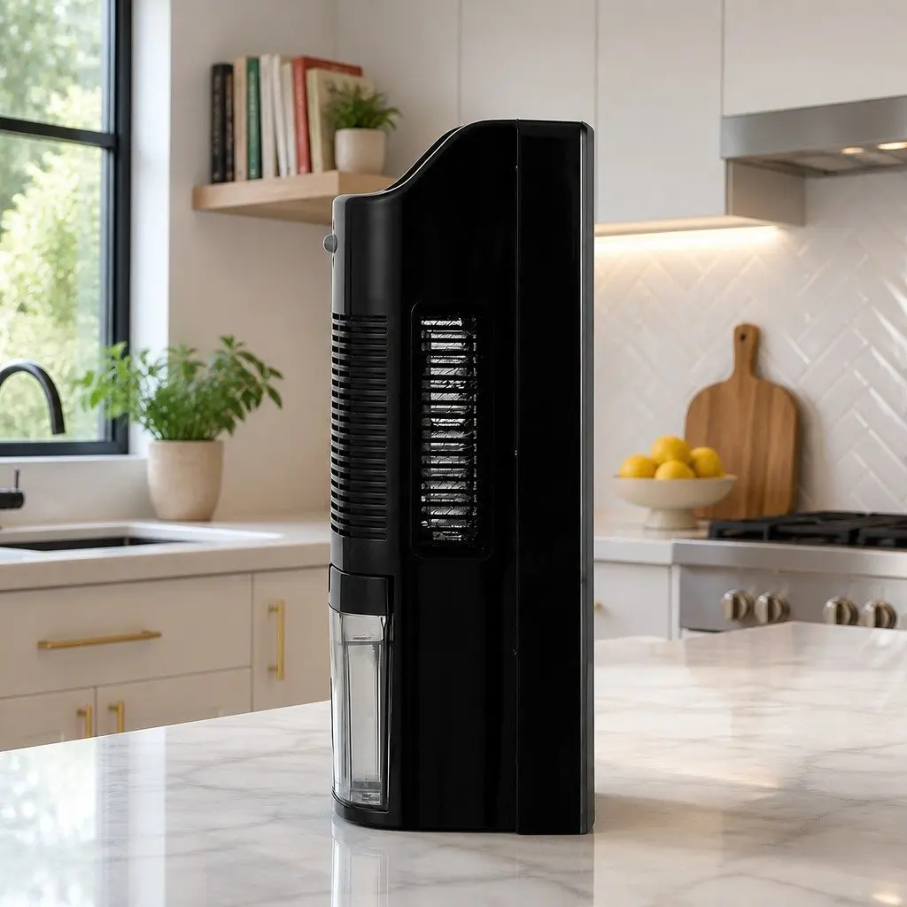 Dehumidifier Air Purifier 2L Black Quiet Remote Control
