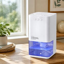 Reliable 1400ML Dehumidifier for Peace of Mind