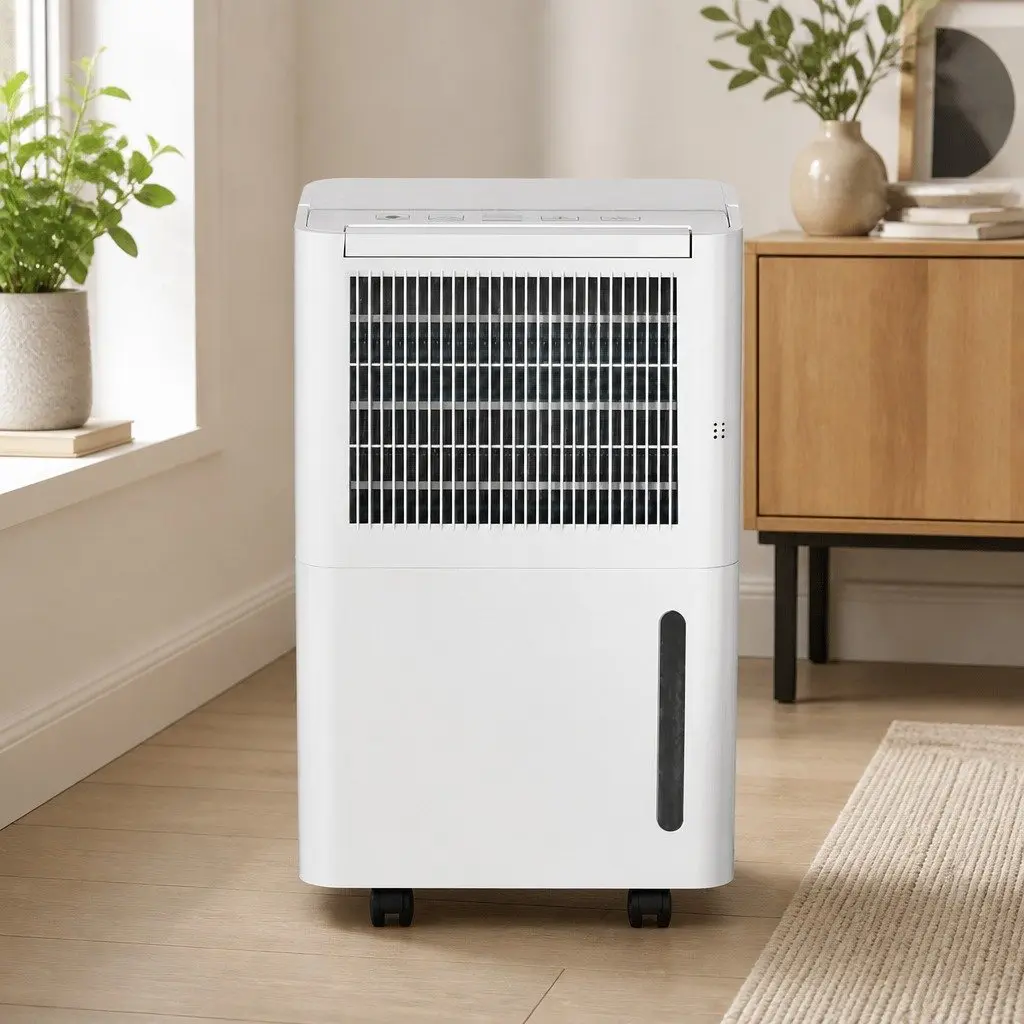 Dehumidifier 12L Air Purifier Portable White Compact Quiet 2-in-1