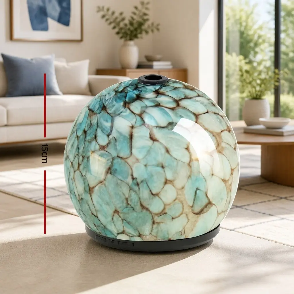 Aroma Diffuser Ultrasonic Aromatherapy 240ml Blue Humidifier