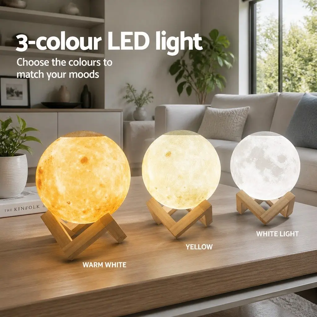 880ml Aroma Diffuser with Moon Lamp Feature