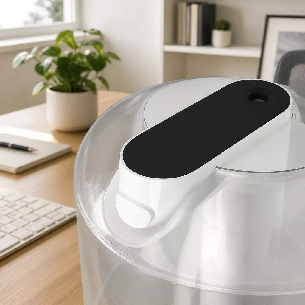 Aroma Diffuser Ultrasonic Humidifier 1L Aromatherapy Night Light White