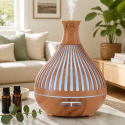 Reliable Ultrasonic Aroma Diffuser 400ml with LED Light