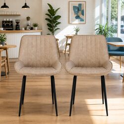 Value-Driven Retro Dining Chairs Set of 2