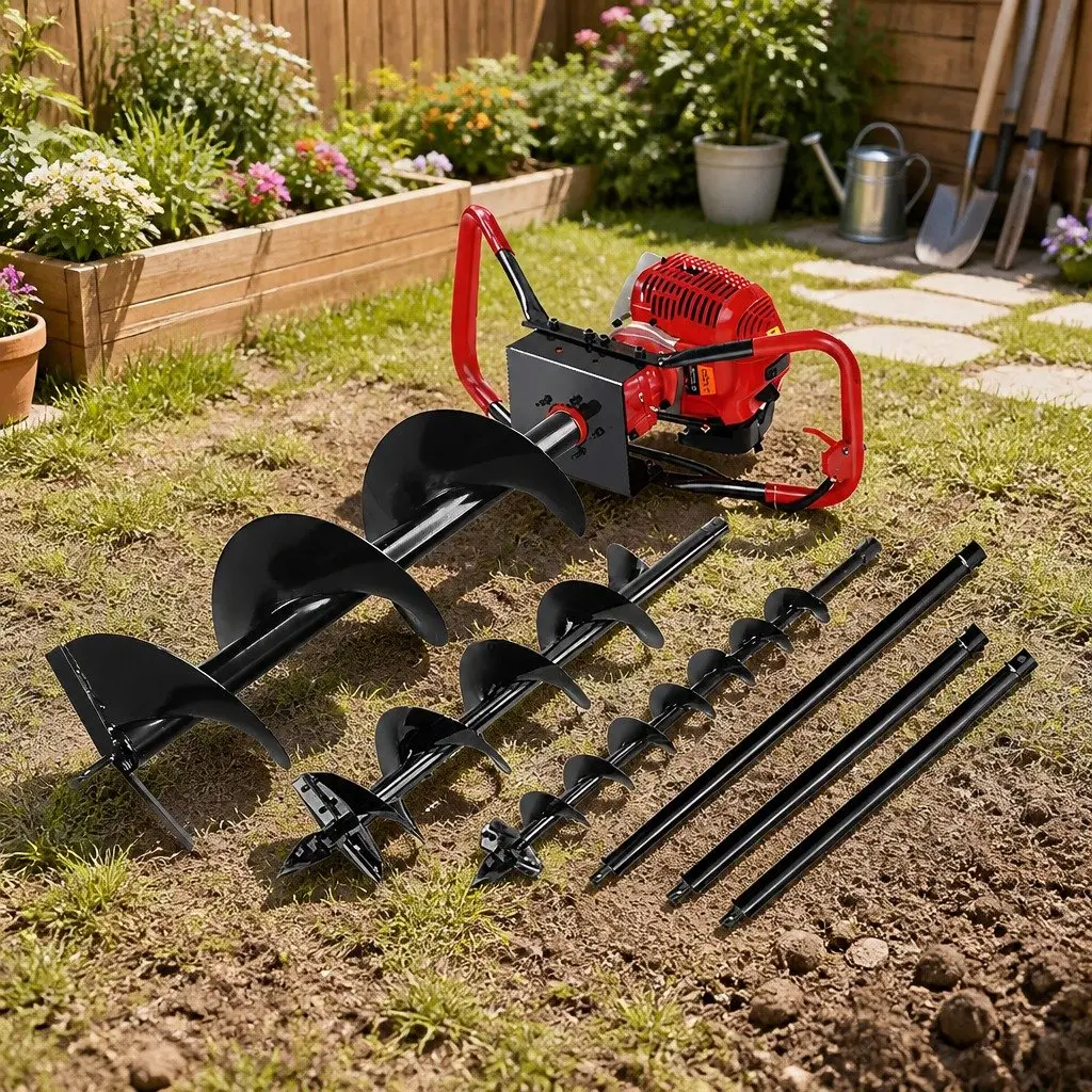 65cc Petrol Post Hole Digger Kit for Users