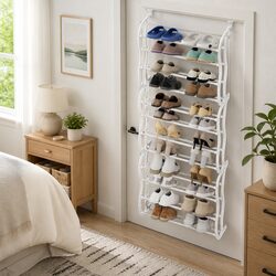 12-Tier Hanging Shoe Organiser – Efficient and Affordable