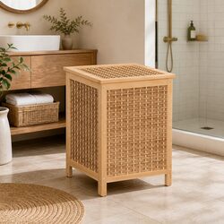 Reliable Wooden Laundry Hamper for Everyday Use