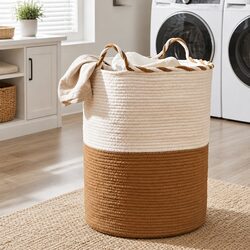 Reliable Laundry Basket with Practical Features, 47L