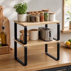 Value-Driven Kitchen Storage Shelves Rack Organizer Set