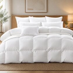 Comfortable King Single Goose Down Quilt for Peaceful Sleep