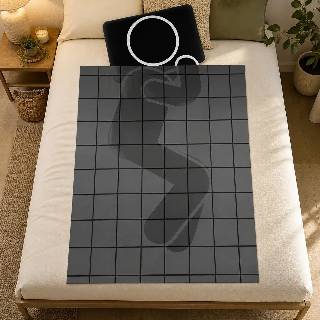 Single Goose Down Quilt 500GSM All Season Lightweight Breathable 140cm x 210cm White