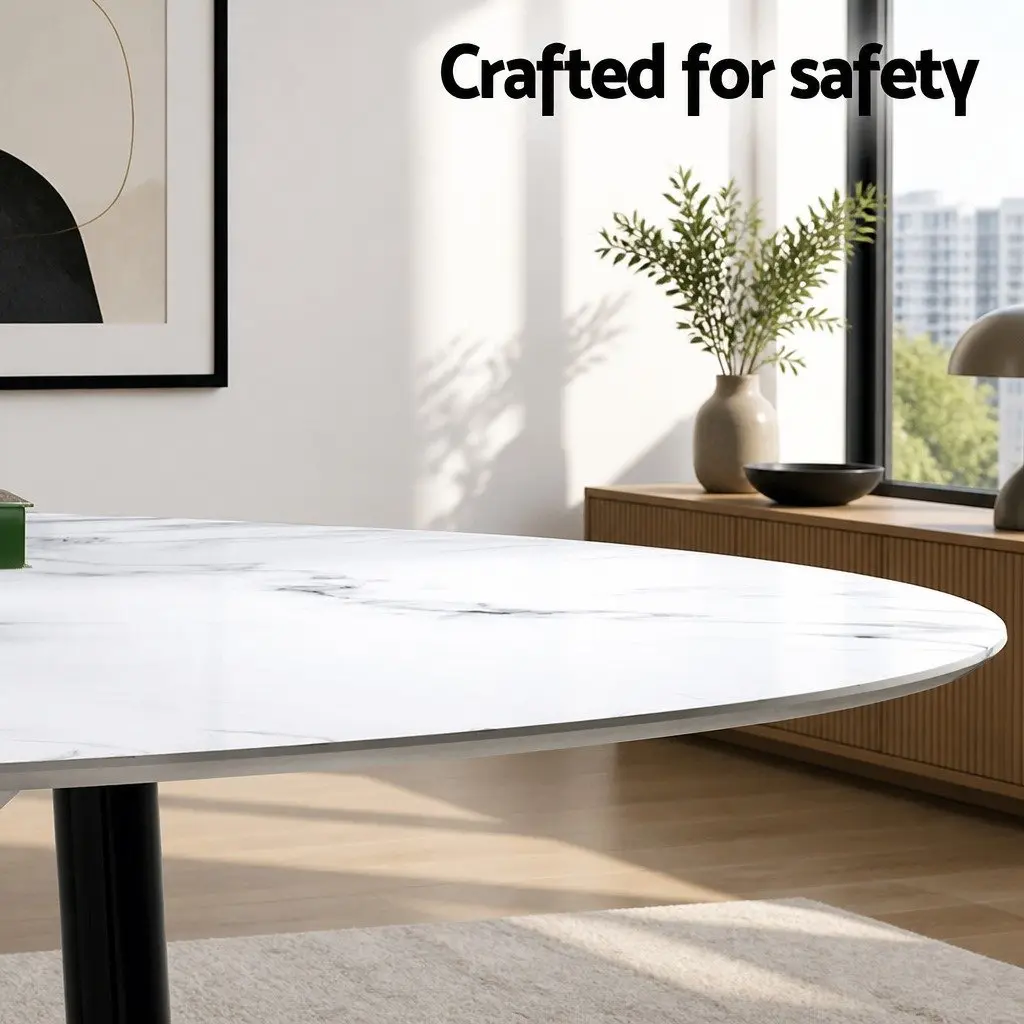 Grey Marble Dining Set with Four Chairs