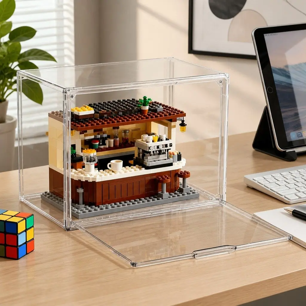Dustproof Acrylic Display Case for Collectibles