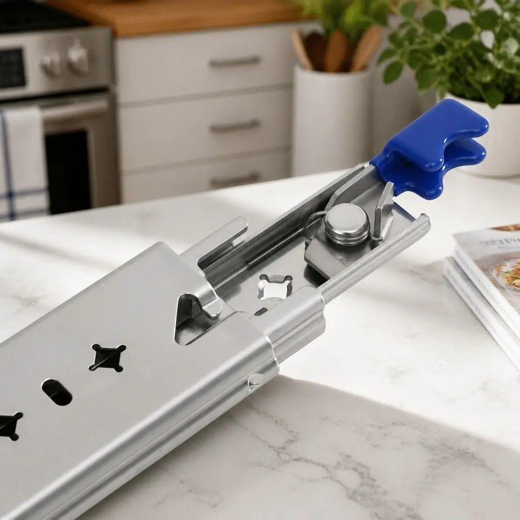 Heavy Duty Drawer Slides with Soft-Close and Locking