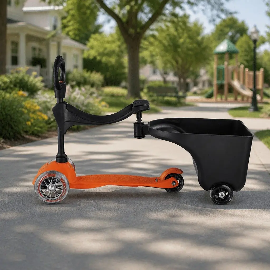 Toy Trailer for Kids Accessories Mini 3in1 Mini2go G-Bike Compact Carrier