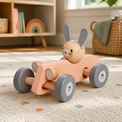 Bunny Racing Car Toy: A Practical and Fun Choice