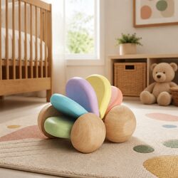 Reassuringly Safe and Valuable Baby Toy Car for Development