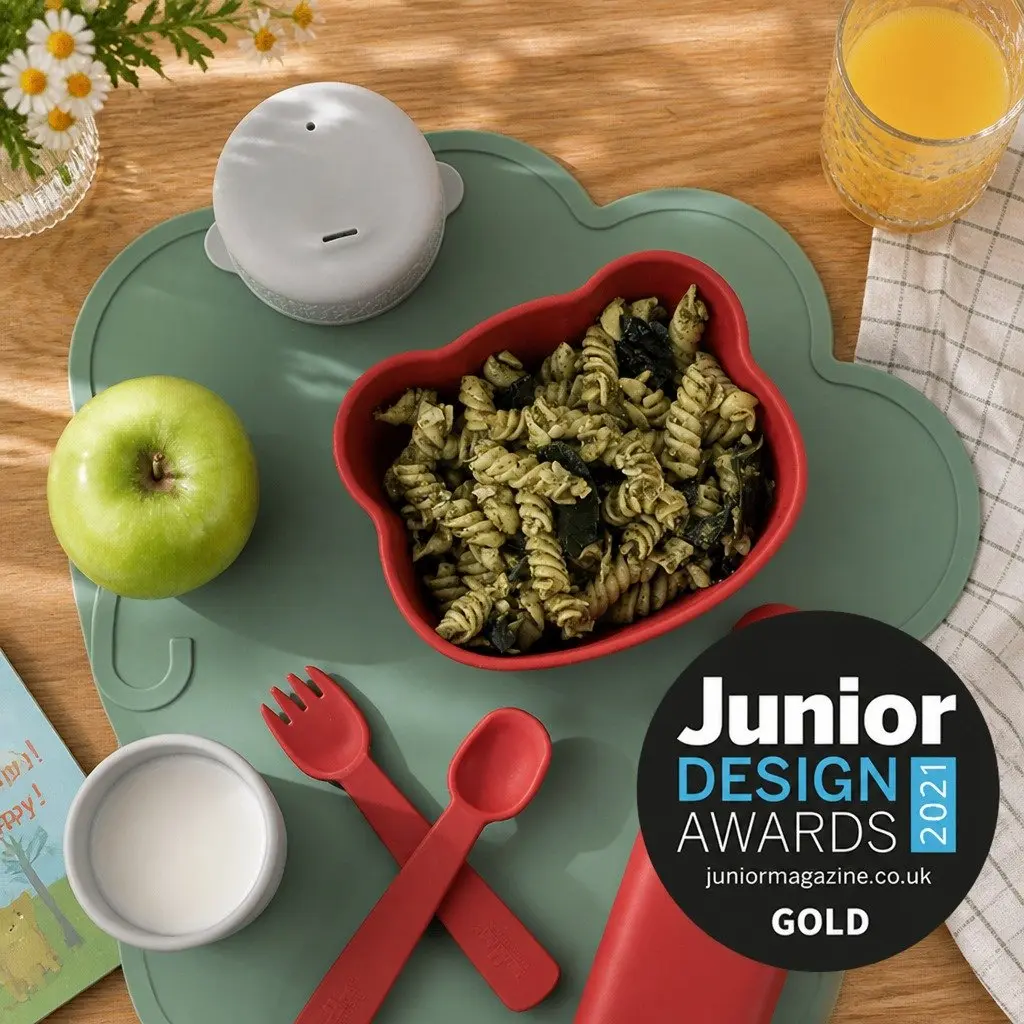 Blue Dusk Toddler Bowl with Suction Base