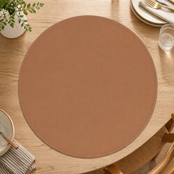 Warm and Practical Navy Silicone Placemat for Your Home
