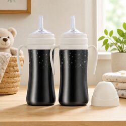 Comfortable and Durable Straw Cup for Young Children
