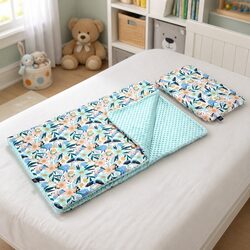 Comforting Poncho Pillow Set for Kids' Nap Time