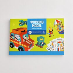 Marvelous World Working Model Building Set Creative Construction Toy