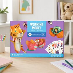 Tale Adventure Paper Model Kit Creative Hands-On Building Craft Project