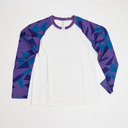 Reliable Kids Purple Long Sleeve Sports Top, Size 160