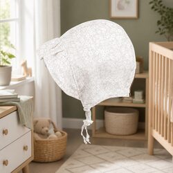 Ruffle Bonnet Hat with Versatile Design for Kids