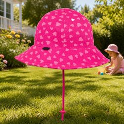 Toddler Bucket Sun Hat - Comfortable & Stylish