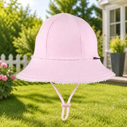 Cute and Comfortable Toddler Bucket Hat with Ruffles
