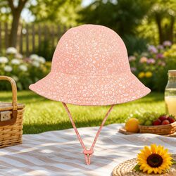 Comfortable and Safe Toddler Bucket Hat for Sun Protection