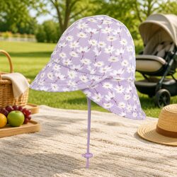 Comforting Legionnaire Hat for Little Ones with Sun Safety