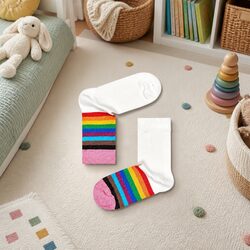 Practical Kids Rainbow Socks with Durable Design