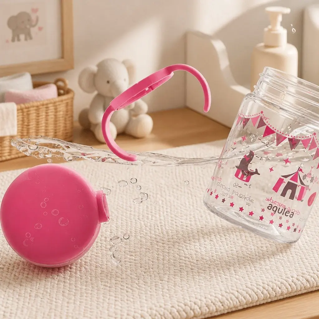Kids Straw Bottle Mug 200ml Drinking Cup Training Sippy Cup Portable Water