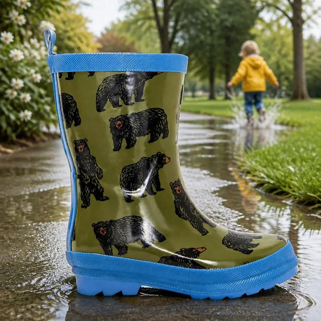Kids Waterproof Rain Boots for Comfort