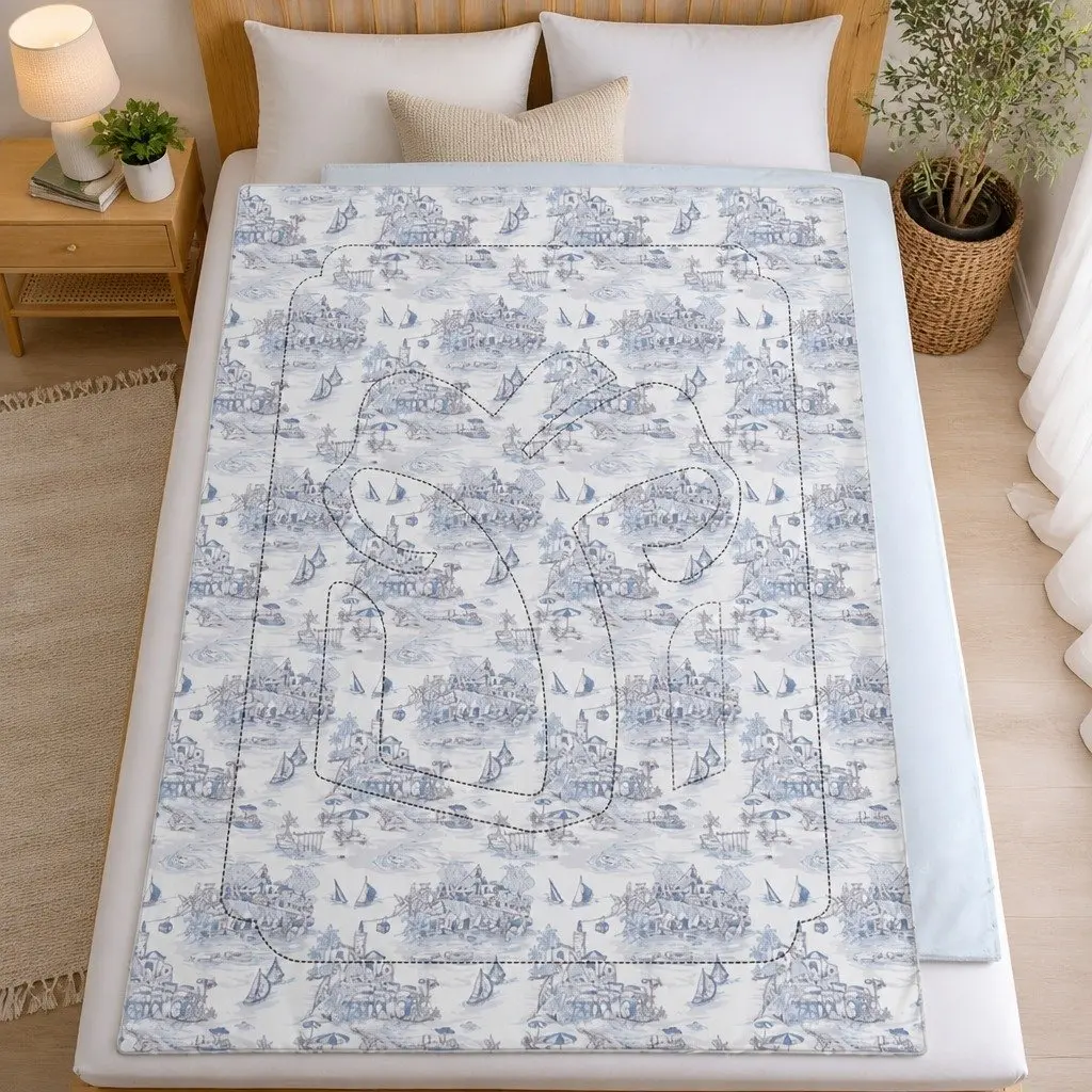 Cooling Comforter Blanket 200x230cm Moisture-Wicking Lightweight Breathable