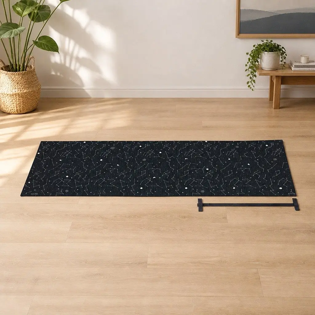 Yoga Mat Constellation Pattern Kids Fitness Exercise Cushion Portable