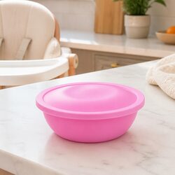 Reliable Spill-Proof Bowl for Infants - Pink