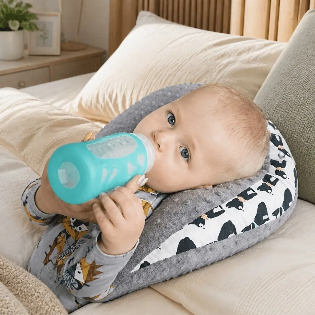 Hen Pillow Sleeping Feeding Support Large Coral Soft Toy Cushion