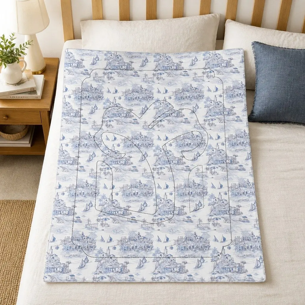 Cooling Comforter Blanket Moisture-Wicking 200x230cm Soft Lightweight All Season