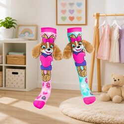 Comfortable Puppy Love Socks with Ears for Everyone