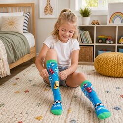 Comfortable Racing Car Socks for All Ages